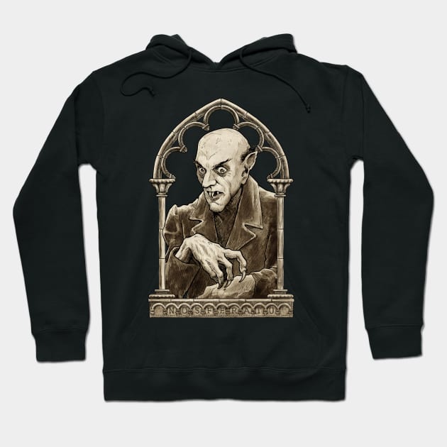 Nosferatu the Vampire Hoodie by sketchboy01